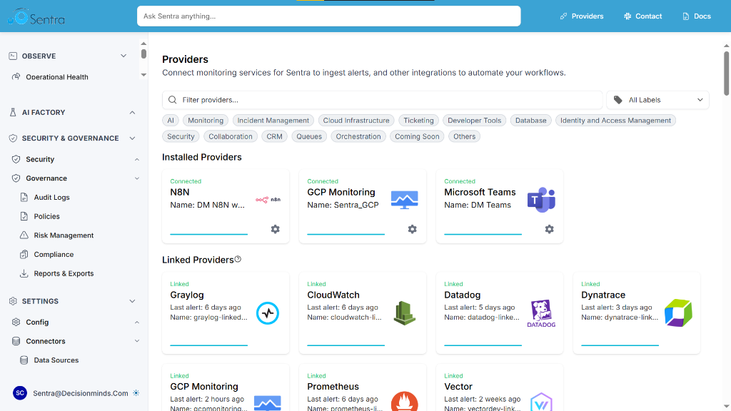 Connectors & Integrations
